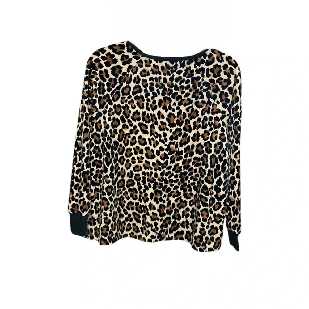 Kate Spade Velour Leopard Lounge Set Medium